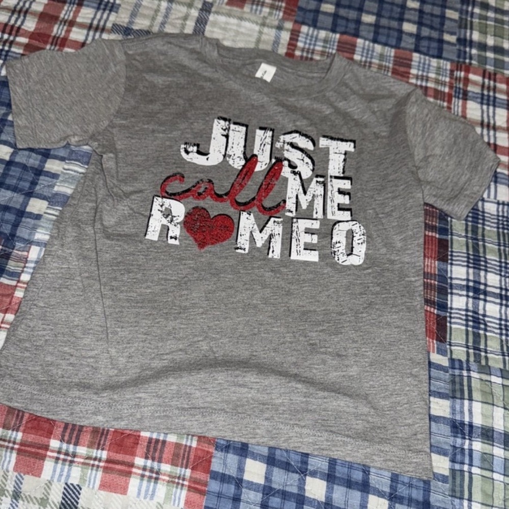 Just call me Romeo graphic tee - 5T